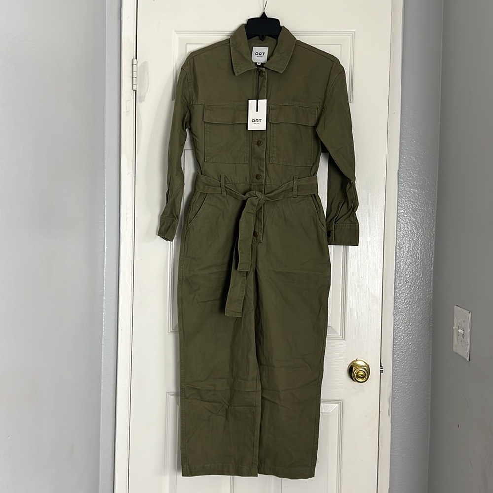OAT NEW YORK BUTTON DOWN JUMPSUIT‎